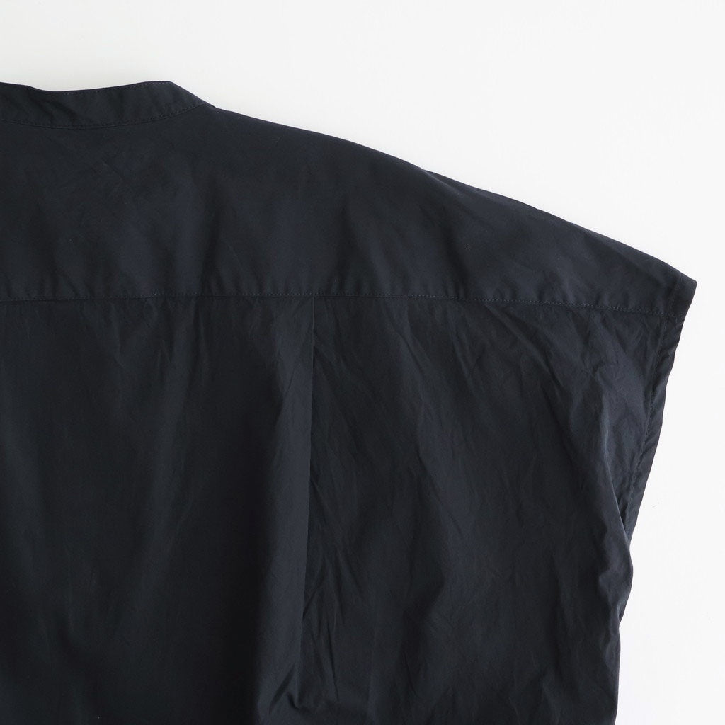COTTON CUPRA HALF ZIP SH #120 NAVY [16861 50084]