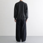 JUMBERCA URAKE FADE COLOR CREW NECK #FADE BLACK [BN-26SM-011]