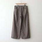 WIDE PAINTER PANTS #BROWN [M25B13PT01C]