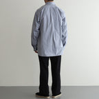 FRONT TUCK ARMY TROUSER #ONYX [251OJ-PT08]