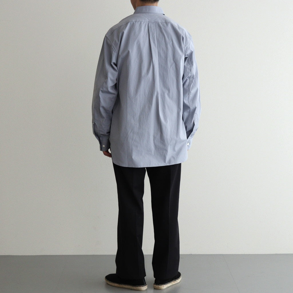 FRONT TUCK ARMY TROUSER #ONYX [251OJ-PT08]