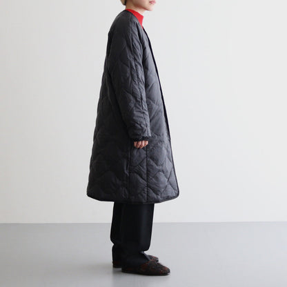 Reversible Down Coat #Charcoal [SUBF352]