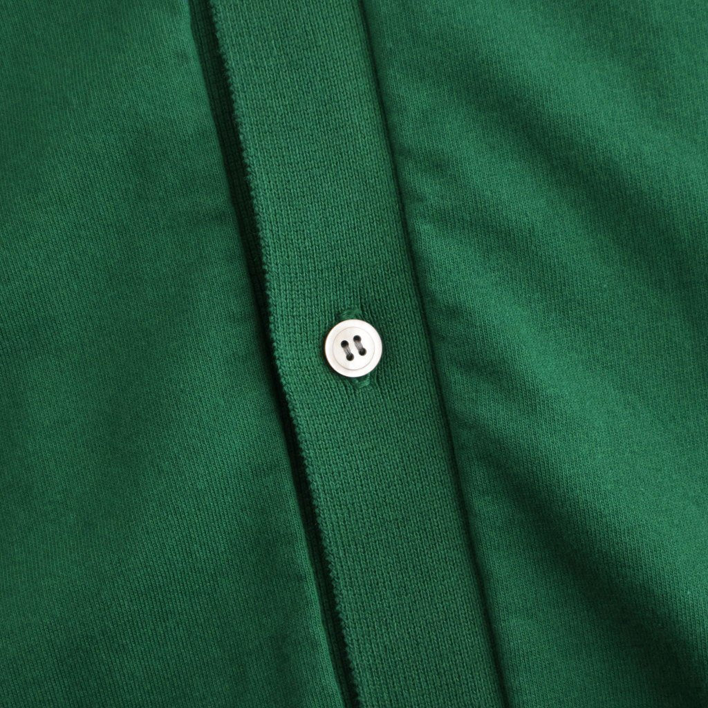Classic Collared Cardigan #DarkGreen [bROOTS26F13]