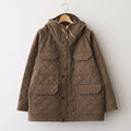 Quilting Field Mountain Parka #棕色 [N25FA087]