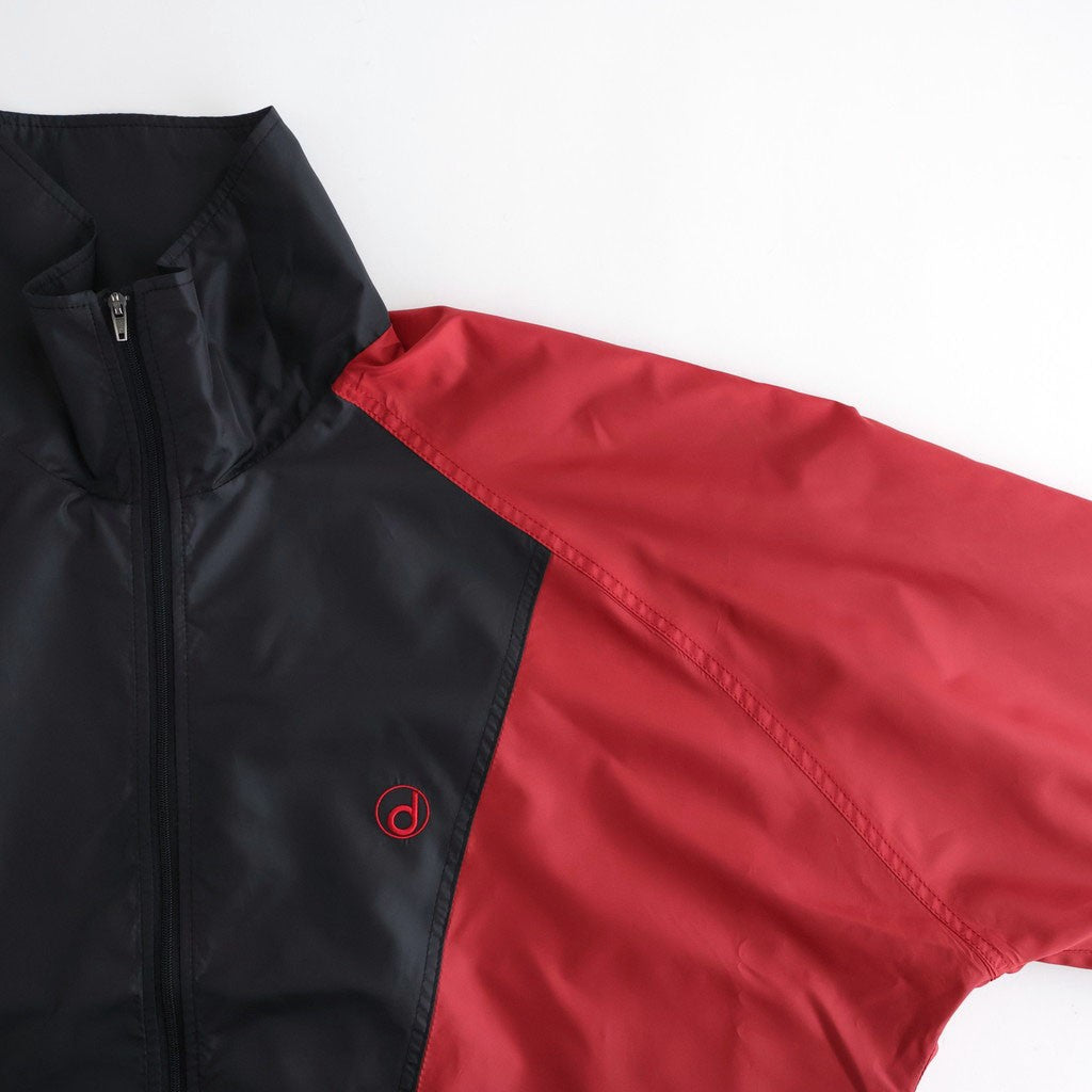 PANEL COLOR TRACK JACKET #RED/BLK [DNS26B02]