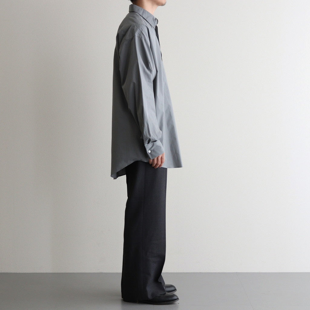 REGULAR STRAIGHT TROUSERS #CHARCOAL GRAY [M25C07PT02C]