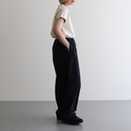 Co/Silk Nep Hem-Rib Football Sleeveless #Ivory [BHSW25S3]