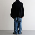 TRACK JACKET VELOURS #BLACK [DNA25B03-B]