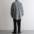 FLAT TAPERED TROUSERS #BLACK [A25C06PT01C]