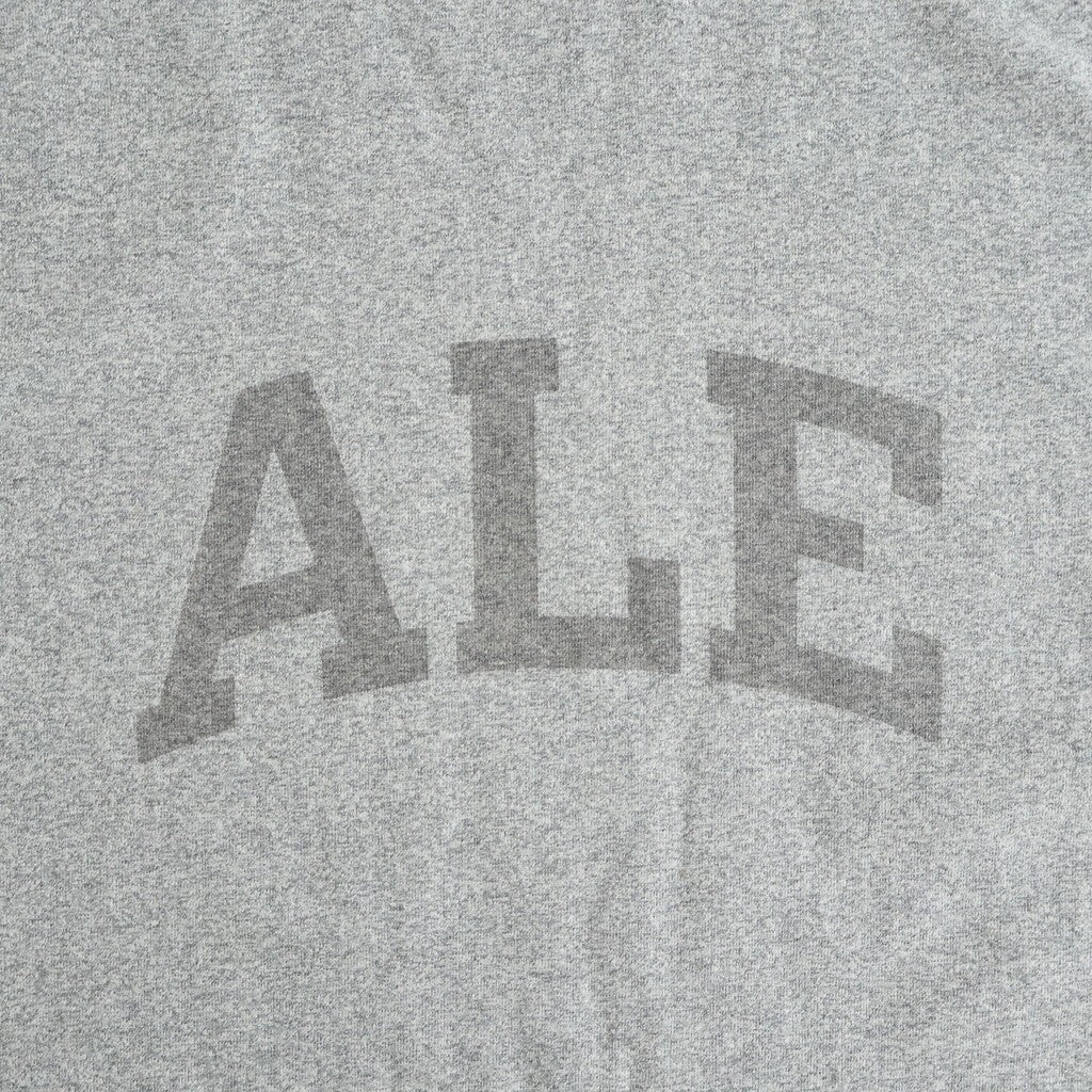ALE-Y 88/12 Print Tee WIDE #HeatherGrey×Fade/Grey-PT [bROOTS25S36S26A]