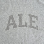 ALE-Y 88/12 Print Tee WIDE #HeatherGrey×Fade/Grey-PT [bROOTS25S36S26A]