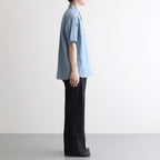 CAMP COLLAR MARINE SHIRTS #INDIGO [251OJ-SH11]