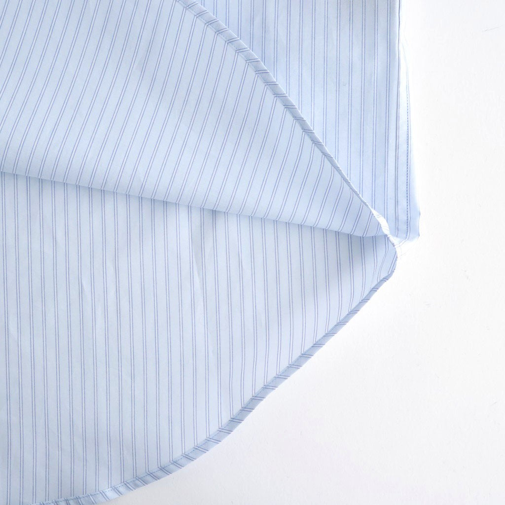 REGULAR COLLAR SHIRT #SAXE STRIPE [M26A05SH01C]