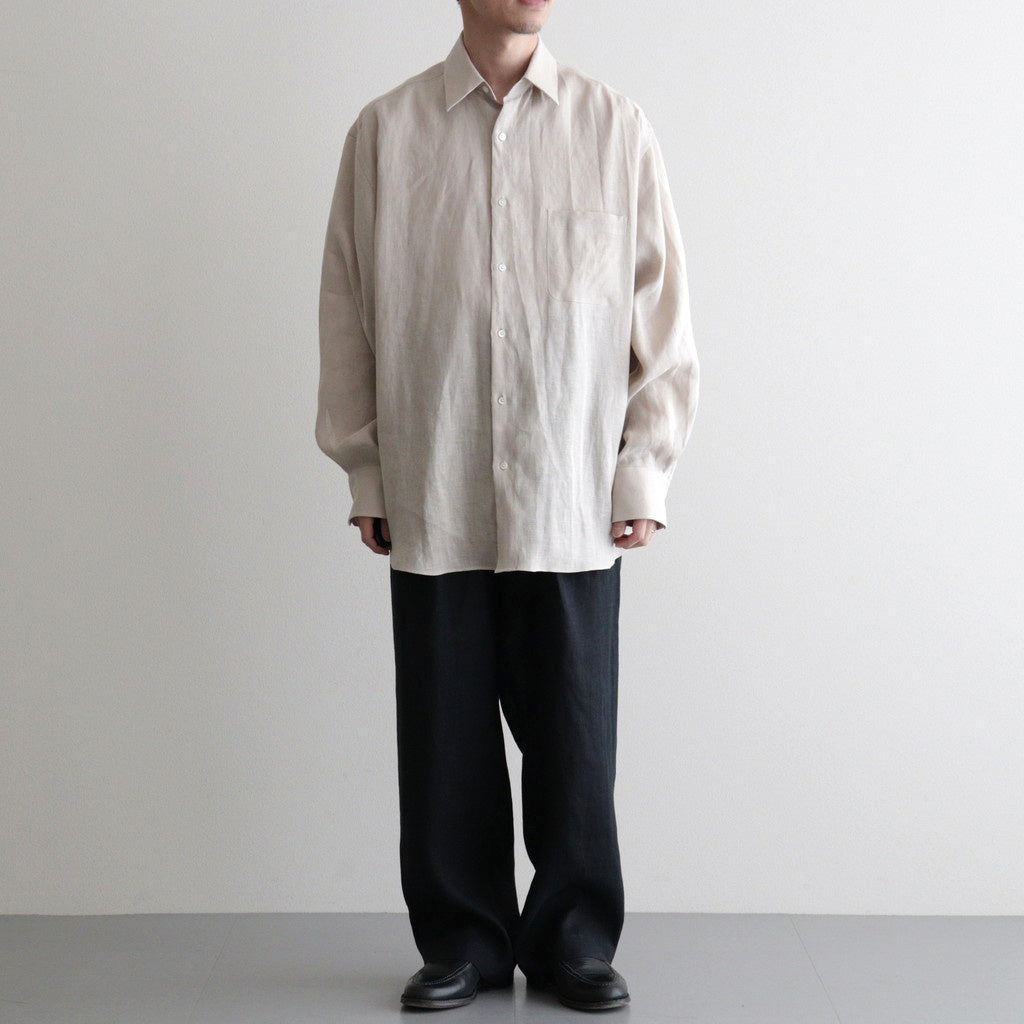 COMFORT FIT SHIRT #TAUPE [A26A22SH01C]