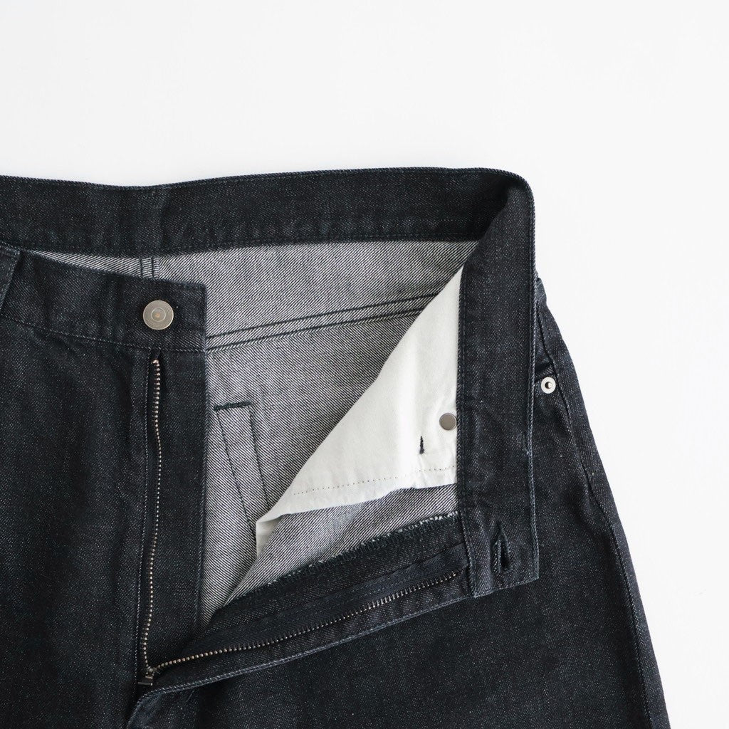 Ni Organic Cotton Denim 5Poket #Black [NEP-SS2607]
