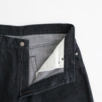 Ni Organic Cotton Denim 5Poket #Black [NEP-SS2607]