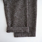 LOOP TWEED EASY WIDE PANTS #HERRINGBONE LOOP TWEED [26W-BIS-PT27H]