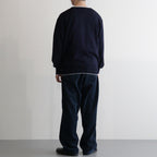 Cashmere Henleyneck - Diffusion Exclusive #Navy×Lt.Gray [NEP-AW2520B]