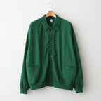 Classic Collared Cardigan #DarkGreen [bROOTS26F13]