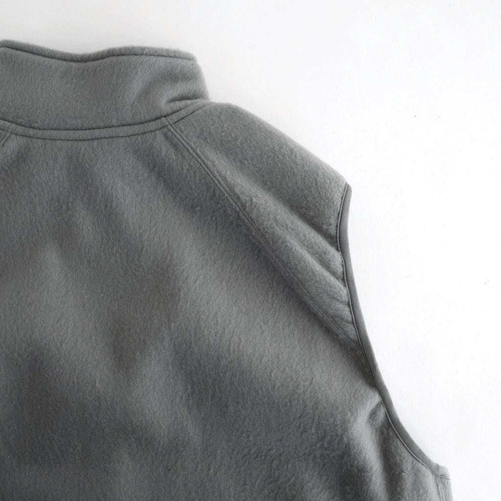 LEVEL3 Fleece Vest #FoliageGrey [bROOTS24F13F25]