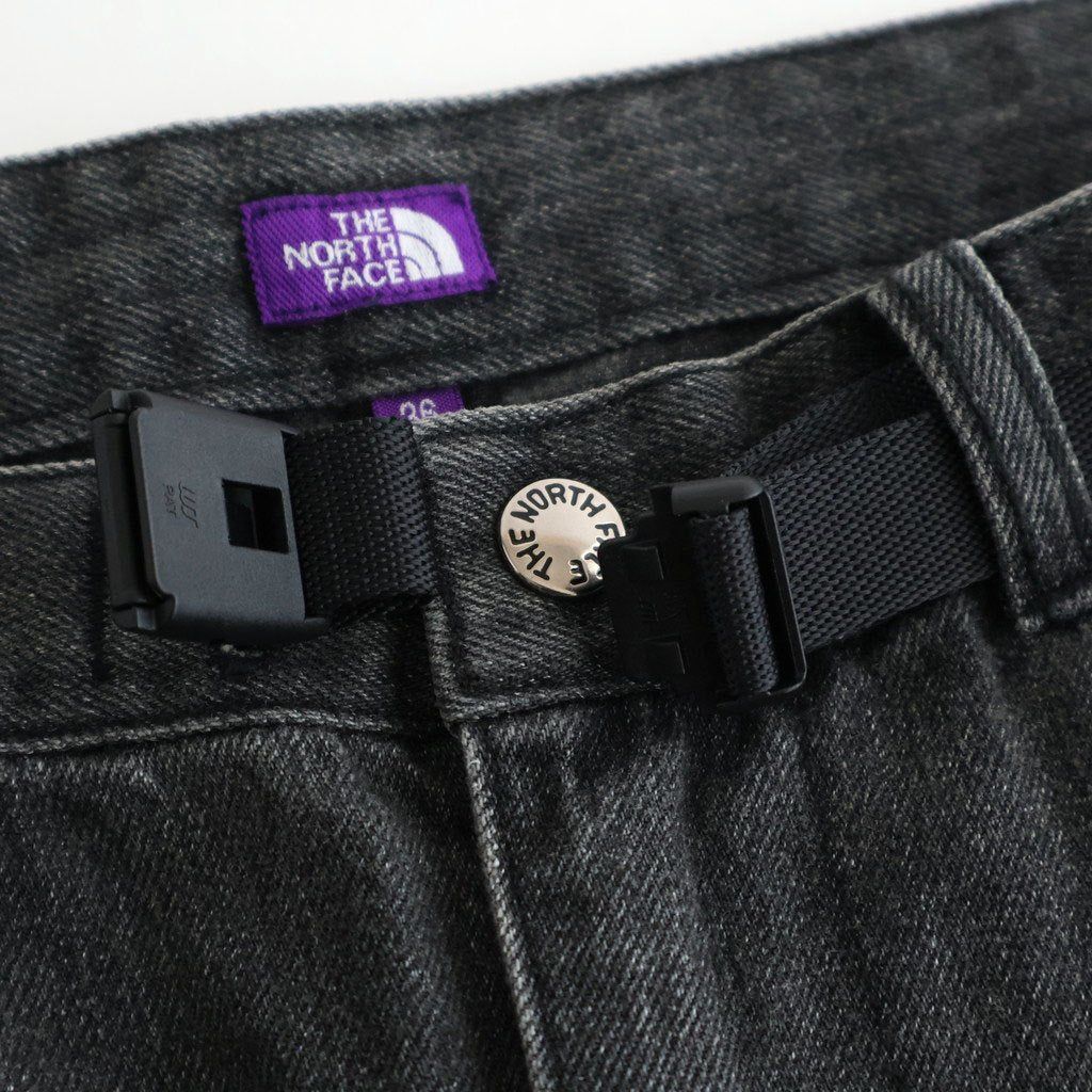 Denim Tuck Field Shorts #Gray [N26SD075]