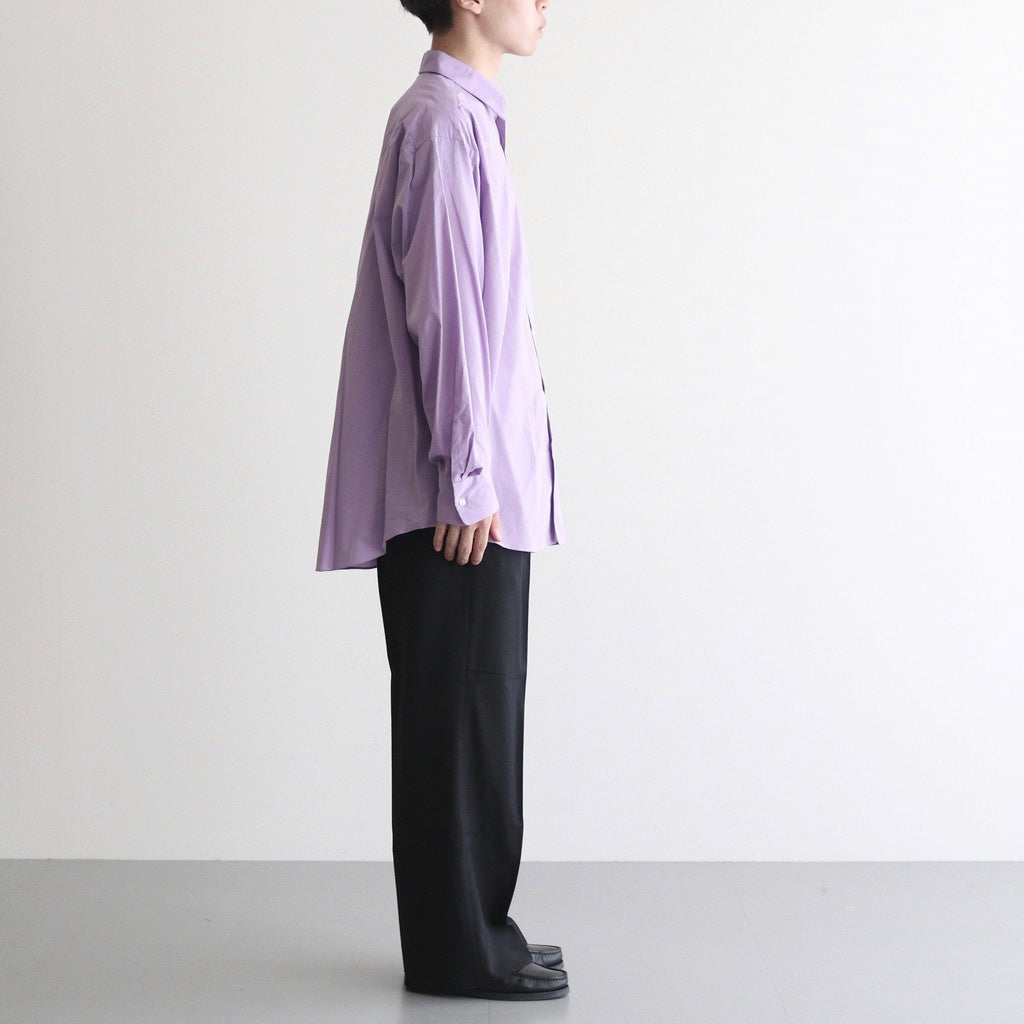 REGULAR STRAIGHT TROUSERS #BLACK [M25C07PT02C]