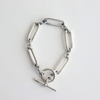 ALBERT CHAIN CUFF #SILVER [OJ-AC21]