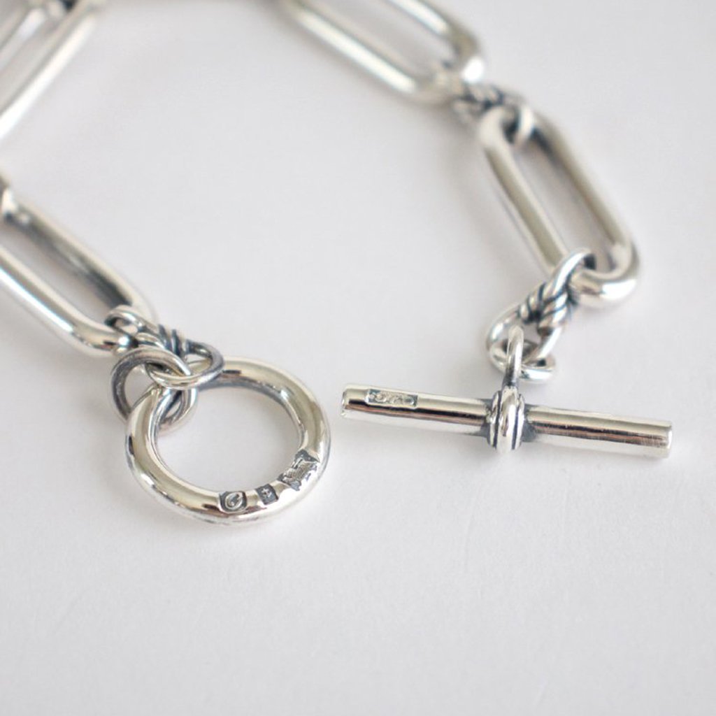 ALBERT CHAIN CUFF #SILVER [OJ-AC21]