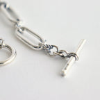 ALBERT CHAIN CUFF #SILVER [OJ-AC21]