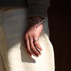 ALBERT CHAIN CUFF #SILVER [OJ-AC21]