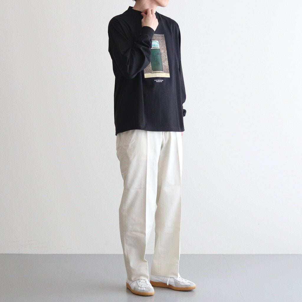 TEE L/S YUJI TAKEUCHI DOOR 34 NURMAN AVE #BLACK [M23A-20CS02C]