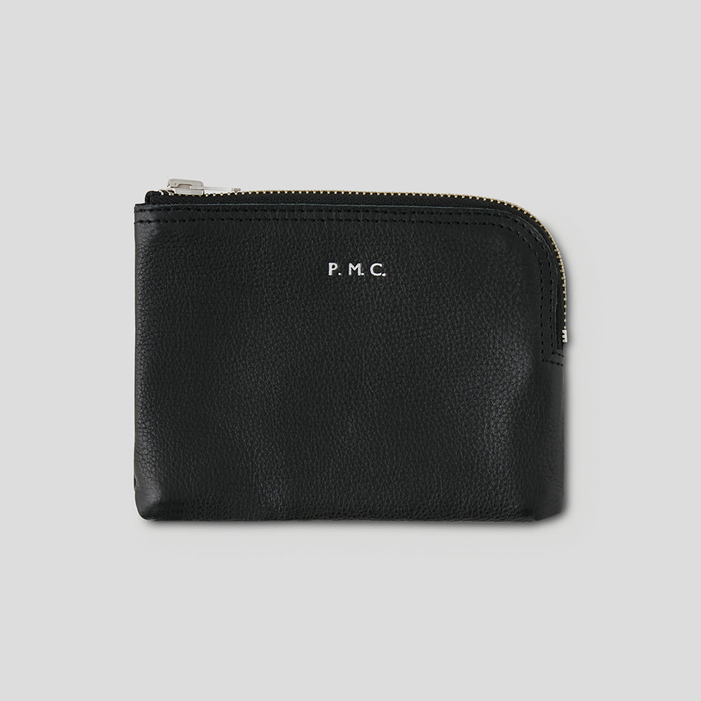 LEATHER PURSE S #BLACK [PMAR-AC06]