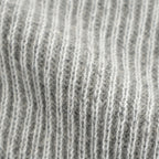 BLENDED KEMPI WOOL RAPEL CARDY #PEWTER [252OJ-KN03]