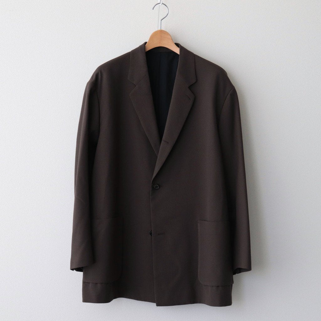 COMFORT BLAZER #BROWN KHAKI [A23C-04JK01C]
