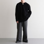 WIDE GYM PANTS #FOREST GREY [A25C09PT01C]