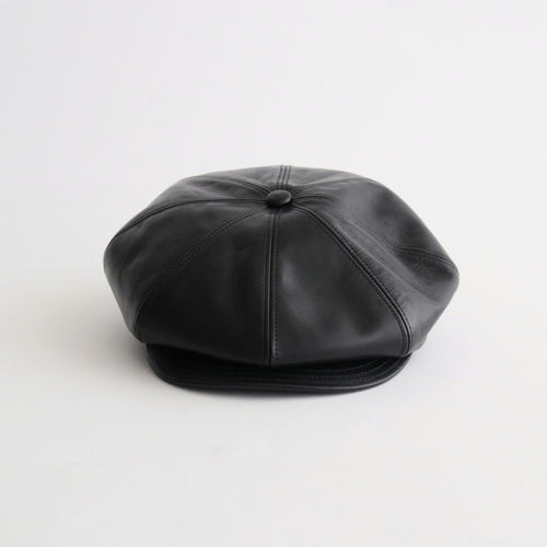 HORSEHIDE CASQUETTE - OLDBOY #BLACK [V01005]
