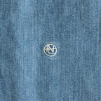 Regular Collar Light Denim Shirt #Indigo [S25SG087]