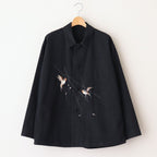 PATINA HERRINGBONE SOUVENIR JACKET #ONYX [251OJ-JK16]