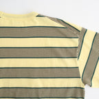 BORDER LS TOP #P.YELLOW x VIRIDIAN [PMAV-CL06]