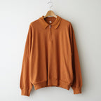 Co/Silk Nep Harf-zip P/O #DustyOrange [BHS25S037F26]