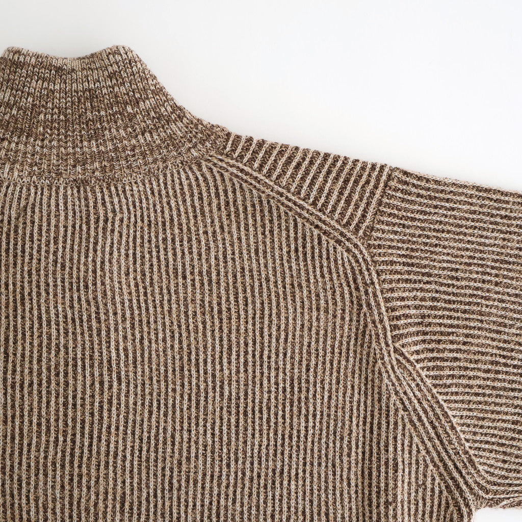 DRIVERS YARDIE KNIT #BROWN [DNA25K02]