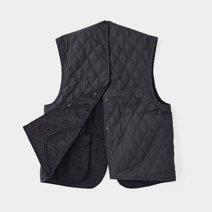 PRINTED CORDS GAME-KEEPER VEST #MARINE BLACK [242OJ-VT03]