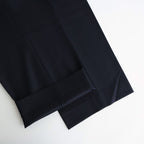 Wool Flannel Tuckless Waide Trousers #Navy [NEP-AW2504M]