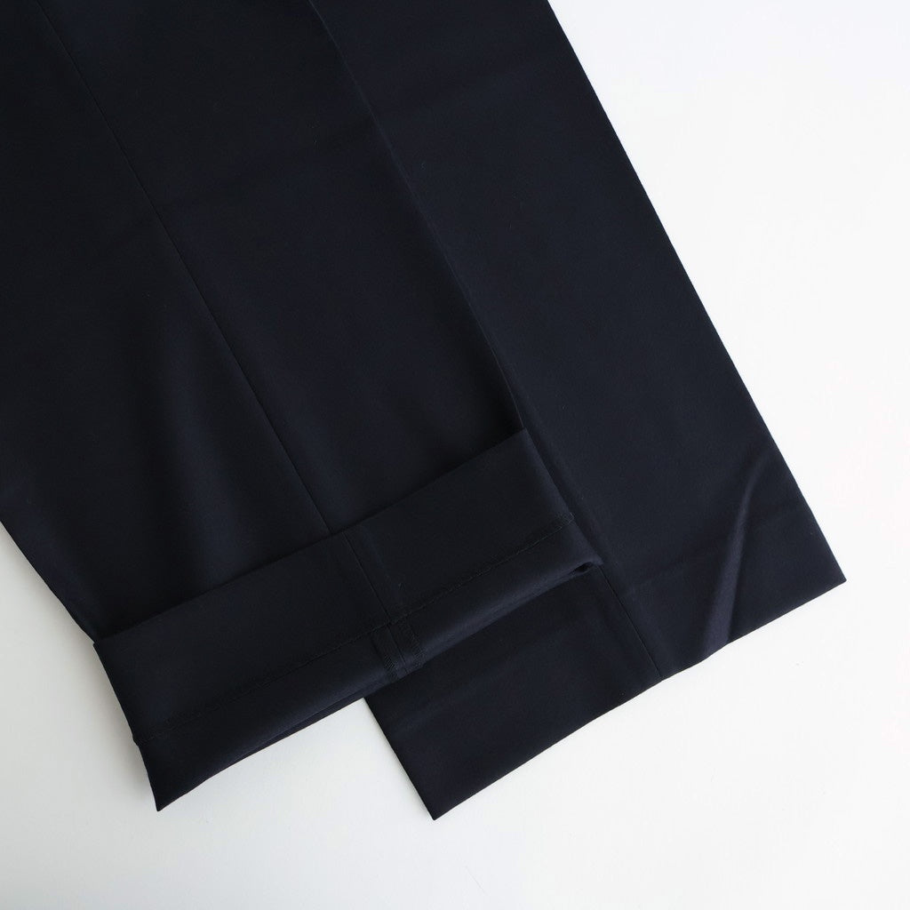 Wool Flannel Tuckless Waide Trousers #Navy [NEP-AW2504M]