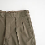 DOUBLE-PLEATED BUGS TROUSER #MOREL [261OJ-PT29]