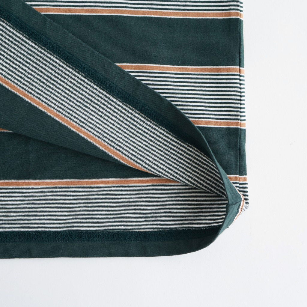 BORDER LS TOP #FOREST x S,BROWN [PMAV-CL06] - Diffusion 三重県