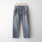 Selvage Denim Straight Pants #Vintage Black [S26FC076]