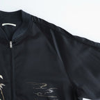 STUNNING RAYON SOUVENIR JACKET #ONYX [261OJ-JK25]