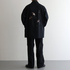 PATINA HERRINGBONE SOUVENIR JACKET #ONYX [251OJ-JK16]