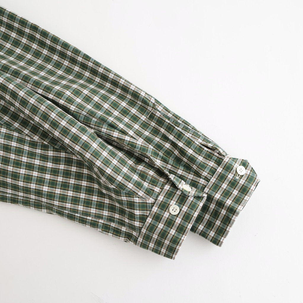 C/L PLAID LS SHIRTS #FOREST [PMAV-LS01]